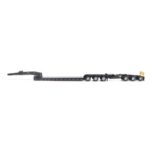 1/64 Diecast Masters Trail King TK170 Hydraulic Detachable Gooseneck Lowboy Trailer with Jeep & Booster Diecast Model