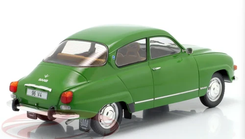 1/18 ModelCarGroup 1970 Saab 96 V4 (Green) Diecast Car Model