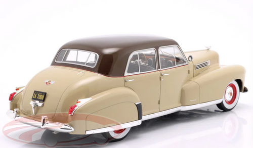 1/18 ModelCarGroup 1941 Cadillac Fleetwood Series 60 Special Sedan (Beige) Diecast Car Model
