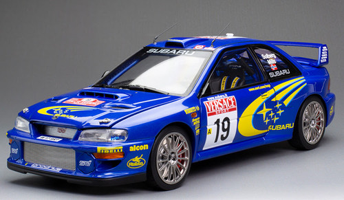 1/18 Sunstar 2000 Subaru Impreza S6 WRC '00 #19 Rallye d'Italia 2000 Solberg Petter, Mills Phil Diecast Car Model