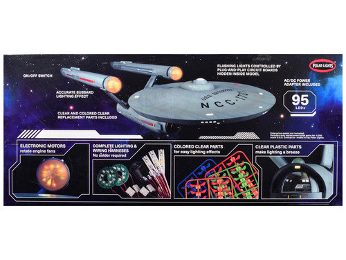 Skill 2 Model Kit Star Trek The Original Series USS Enterprise