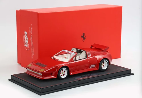 1/18 BBR 1984 Ferrari 512 BB Targa Anliker (Rosso Corsa Red) Car Model