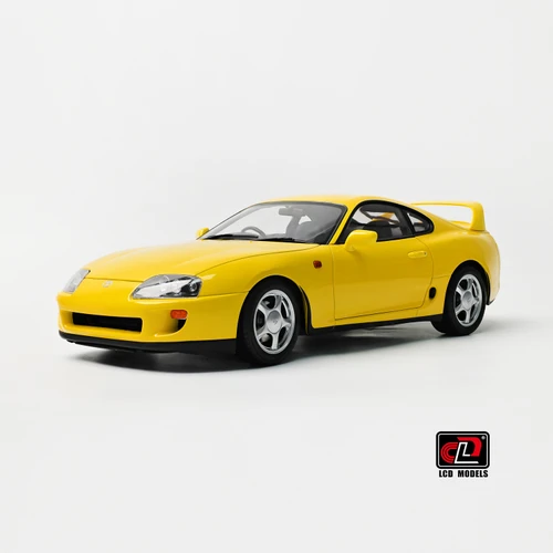 1/18 LCD Toyota Supra A80 (Yellow) Diecast Car Model