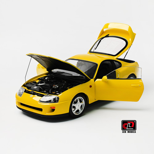 1/18 LCD Toyota Supra A80 (Dark Green) Diecast Car Model