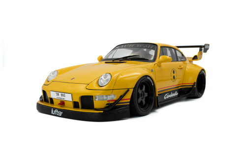 1/18 Solido Porsche 911 (993) RWB Rauh-Welt Cinderella (Yellow