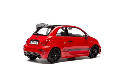 1/18 Solido 2023 Fiat F595 Abarth (Red) Diecast Car Model