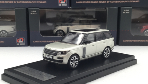 1/64 LCD Land Rover Range Rover (Silver) Diecast Car Model