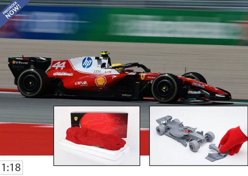 1/18 BBR 2026 Formula 1 Barcelona Catalunya GP Ferrari SF26 Winner #44 Lewis Hamilton Diecast Car Model Standard Package