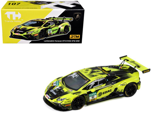 1/64 Trends Hobby 2023 Lamborghini Huracan GT3 EVO DTM 2023 #92 Diecast Car Model