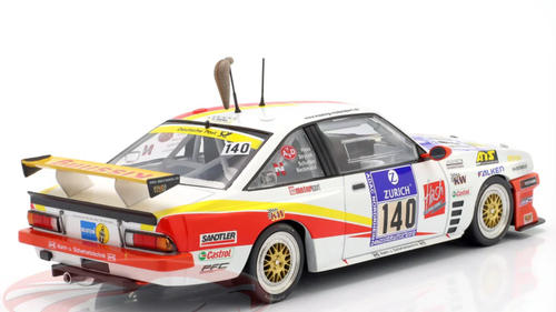 1/18 Werk83 2013 Opel Manta B #140 24h Nürburgring Kissling Motorsport Olaf Beckmann, Volker Strycek, Peter Hass, Jürgen Schulten Diecast Car Model