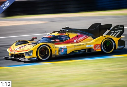 1/12 BBR 2026 24H Le Mans Ferrari 499P #83 Kubica, Ye, Hanson Car Model