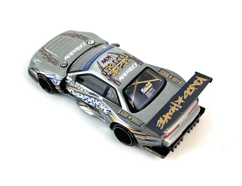 CHASE CAR 1/64 Kaido House Nissan Silvia S13-R KAIDO DRIFT V1 Diecast Car Model