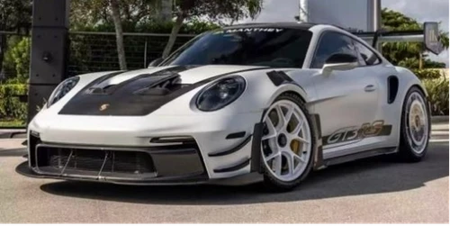 1/18 HH Model Porsche 992 GT3 RS Manthey Racing (Pearl White) Car Model