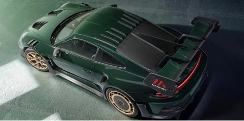 1/18 HH Model Porsche 992 GT3 RS Manthey Racing (Brewster Green) Car Model