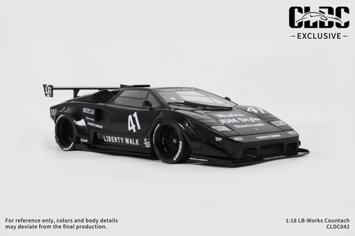 1/18 Top Speed Lamborghini Countach LB-WORKS White 2024 Tokyo Auto