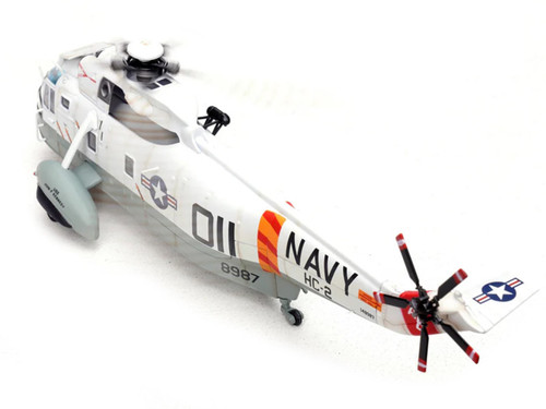 Sikorsky SH-3G Sea King Helicopter "148987/AB 011 Helicopter Combat Support Squadron 2 Fleet Angels USS John F Kennedy (CVA-67)" (1970s) United States Navy 1/72 Diecast Model by Legion