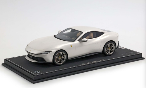 1/18 BBR Ferrari Amalfi (Grigio Abu Dhabi Light Ice Grey) Car Model Limited 12 Pieces