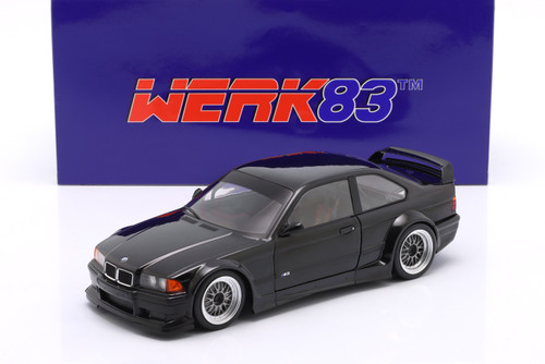 世界限定244台 MINICHAMPS  M6 GT3 1:18 2016 BMW M6 GT3 Plain Body Version Matt Black 1/18 Diecast Model