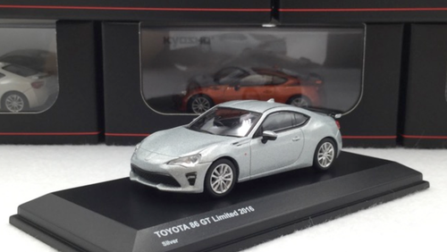 1/64 Kyosho Subaru BRZ BR-Z GT (White) Car Model - LIVECARMODEL.com