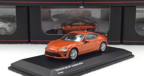 1/64 Kyosho Subaru BRZ BR-Z GT (Orange) Car Model