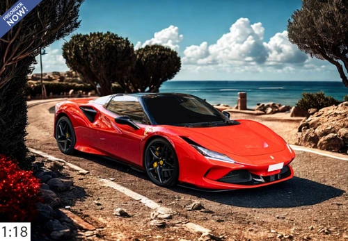 1/18 BBR Ferrari F8 Tributo Spider (Racing Red) Car Model Limited