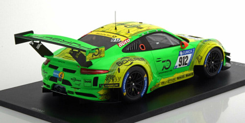 1/18 Spark Porsche 911 GT3 R Manthey Racing Winner 24H Nurburgring 2018 Car Model Limited