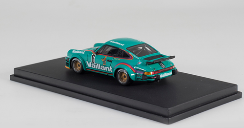 1/64 Dealer Edition Porsche 934 Vaillant #6 Diecast Car Model