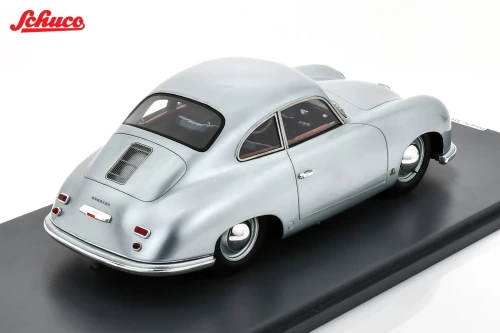 1/18 Schuco 1952 Porsche 356 Pre-A (Silver) Car Model