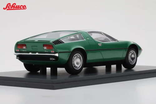 1/18 Schuco 1973 Maserati Bora (Green) Car Model