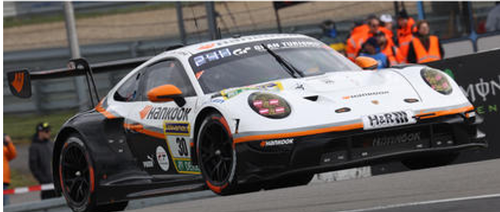 1/43 Spark Porsche 911 GT3 R (992) Evo26 No.30 Hankook Competition 24H Nürburgring 2026 J. Kim - R. Bruins - S. Cho - M. Seefried Car Model