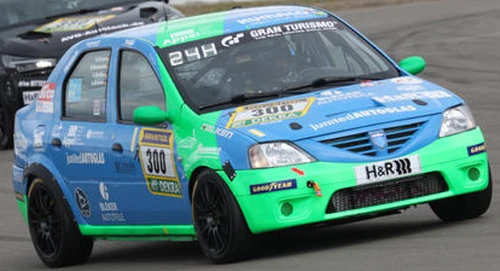 1/43 Spark Dacia Logan No.300 Ollis Garage Racing 24H Nürburgring 2026 O. Kriese - C. Geilfus - R. Neumann - A. Becker Car Model