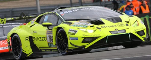 1/43 Spark Lamborghini Huracan GT3 EVO2 No.786 Renazzo Motorsport 24H Nürburgring 2026 S. Nana - C. Breuer - D. Schmidtmann - T. Mutsch Car Model