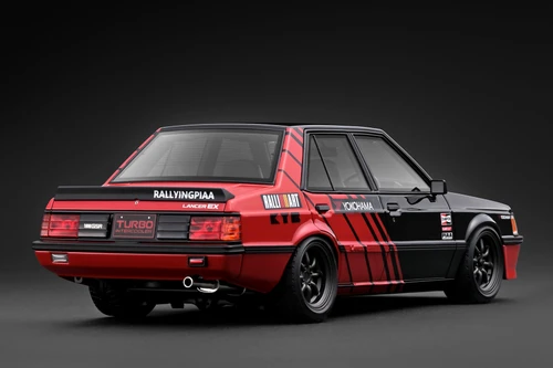 1/18 Ignition Model Mitsubishi Lancer EX GSR Turbo (A175A) (Black) Car Model
