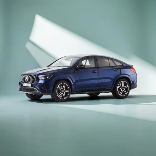 1/18 NZG 2026 Mercedes-AMG GLE 53 Coupe (Blue) Diecast Car Model