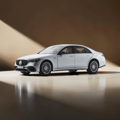 1/18 NZG 2026 Mercedes-AMG S 63 E Performance (High-Tech Silver) Diecast Car Model
