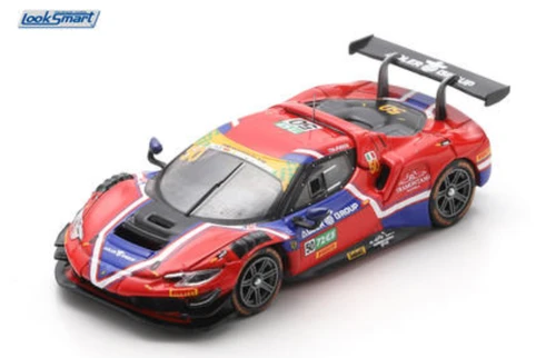 1/64 Looksmart Ferrari 296 GT3 No.50 AF CORSE Winner Macau GT Cup - FIA GT World Cup 2025 Antonio Fuoco Car Model