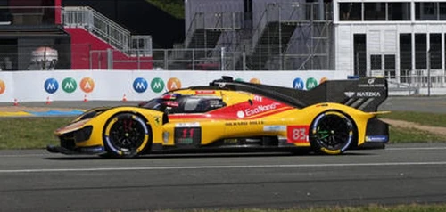 1/18 Looksmart Ferrari 499P - No. 83 AF Corse  7th Le Mans 24H 2026 Y. Ye - R. Kubica - P. Hanson Car Model