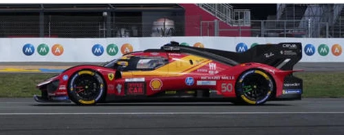 1/43 Looksmart Ferrari 499P - No. 50 Ferrari - AF Corse  Le Mans 24H 2026 A. Fuoco - N. Nielsen - M. Molina Car Model