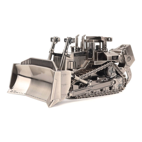 1/50 Diecast Masters D11T Track-Type Tractor Antique Silver Finish Diecast Model