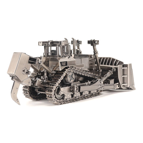 1/50 Diecast Masters D11T Track-Type Tractor Antique Silver Finish Diecast Model
