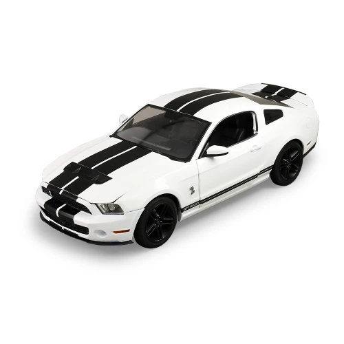 1/18 Greenlight 2012 Ford Shelby GT500 (Performance White with Black  Stripes) Diecast Car Model