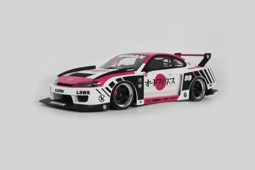 1/18 GT Spirit 2025 Nissan Silvia S15 Super LB-Works Silhouette (Pink) Car Model
