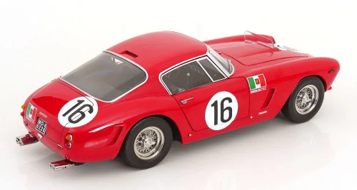 1/12 KK-Scale 1961 Ferrari 250 GT SWB #16 24h LeMans Scuderia Serenissima Maurice Trintignant, Carlo Mario Abate Diecast Car Model