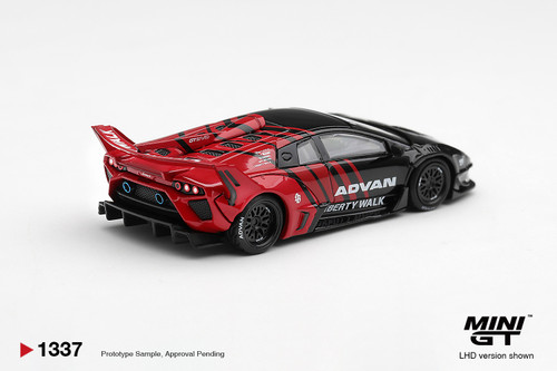 1/64 Mini GT Lamborghini LB-Silhouette WORKS MURCIELAGO GT Evo Advan Diecast Car Model