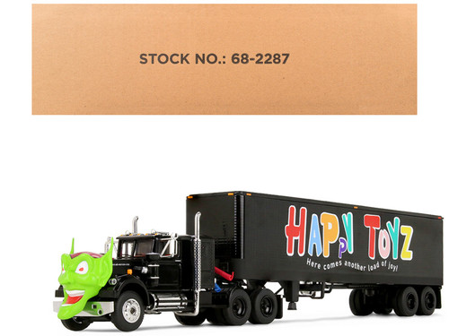 Western Star Truck with Green Goblin Head and 40' Vintage Trailer