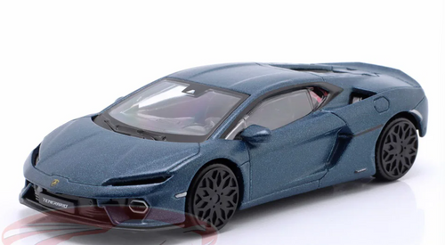 1/43 BBurago 2024 Lamborghini Temerario (Blue) Diecast Car Model