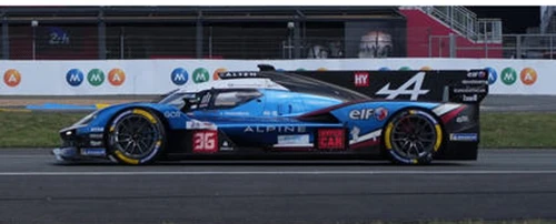 1/43 Spark Alpine A424 No.36 ALPINE ENDURANCE TEAM 10th Le Mans 24H 2026 F. Makowiecki – J. Gounon – V. Martins Car Model