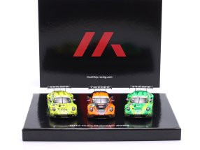 1/43 Ixo 3-Car Set 2025 3-Car Set: Manthey Porsche 911 GT3 R DTM Team-Champion Ayhancan Güven, Morris Schuring, Thomas Preining Diecast Car Models