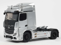 1/24 Solido 2021 Mercedes-Benz Actros L (Silver & Black) Diecast Car Model