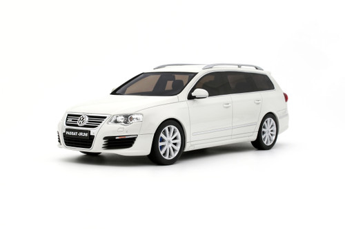 1/18 OTTO 2008 Volkswagen Passat B6 R36 Variant (Candy White) Car Model